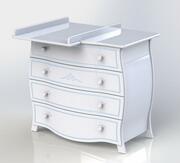 GANDYLYANКомодсоткиднойкрышкойдляпеленания«Лола»