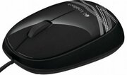 LogitechM105OpticalMouse,Corded,ambidextrouscomfort,Black,USB