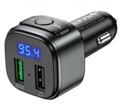 HOCOE67FighterQC3.0carBTFMtransmitterBlack