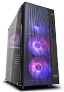 CaseATXDeepcoolMATREXX55MESHADD-RGB4F,w/oPSU,4x120mm,RGB,TemperedGlass,USB3.0,Black