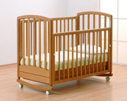 GANDYLYANКроватканаколесахспланкойдлякачанияиящиком«Дашенька»