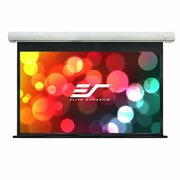 EliteScreens150"(16:9)332x187cmSakerElectricProjectorScreenPremium,TopDrop60cm,Black,MaxWhite™Fibreglass,Extratopblackmaskingborderforhighceilinginstallations,Flushhiddenwallmounts