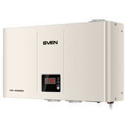 SVENVR-S3000,3000VA/1800W,AutomaticVoltageRegulator,3xSchukooutlets,Inputvoltage:140-275V,Outputvoltage:230V±10%,inputandoutputvoltagedigitalindicatoronthefrontpanel,Slimmetalcase,wallmounting