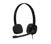 LogitechStereoHeadsetH151,Headphone:20Hz-20kHz,Microphone:100Hz-6.5kHz,1.8mcable(casticumicrofon/наушникисмикрофоном)