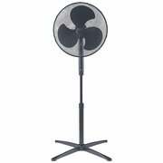 FanPolarisPSF1140,Напольный,40W,лопасть40см,3скорости,Пульт,черный