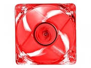 120mmCaseFan-DEEPCOOL"XFAN120L/R"TransparentFANwithRedLED,120x120x25mm,1300rpm,<26dBa,44.7CFM,hydrobearing,Big4Pinand3PinMolex