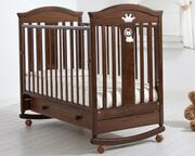 GANDYLYANКроватканаколесахспланкойдлякачанияиящиком«Даниэль»К.СВ.