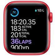 AppleWatchSeries6GPS,44mmRedAluminumCasewithRedSportBand,M00M3GPS