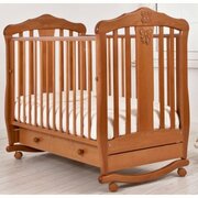 GANDYLYANКроватканаколесахспланкойдлякачанияиящиком«Доминик»