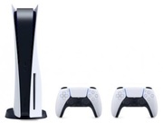 GameConsoleSonyPlayStation5(Disc),825GB,White;2xGamepad(Dualsense)