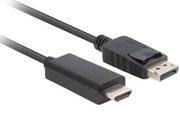 CableDPMtoHDMIM1mLANBERGCA-DPHD-11CC-0010-BK