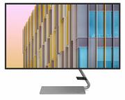 27"LenovoQ27h-10,Black(IPS2560x1440,FreeSync75Hz,4ms,350cd,DCR-3M:1,HDMI+DP+USB-C,Speakers)