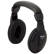 SVENAP-860V,Stereoheadphoneswiththevolumecontrol,3.5mm(3pin)stereomini-jack,2.5m,Black