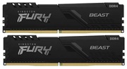 32GB(Kitof2*16GB)DDR4-3200KingstonFURYBeastDDR4,PC25600,CL16,1.35V,Auto-overclocking,AsymmetricBLACKlow-profileheatspreader,IntelXMPReadyKF432C16BBK2/32