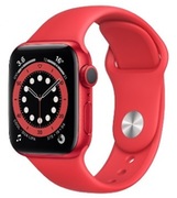 AppleWatchSeries640mmRedAluminumCasewithRedSportBand