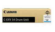 DrumUnitCanonC-EXV34Cyan,36000pagesA4at5%forCanonADViRC2020L,20i,25L,25i,30L,30i