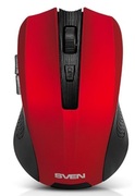 SVENRX-350RedWireless,OpticalMouse,2.4GHz,5-buttons,NanoReceiver,1200/1800dpi,USB
