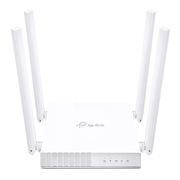 "Wi-FiACDualBandTP-LINKRouter,""ArcherC24"",750Mbps,4xAntennas//High-SpeedWi-Fi—AC750dual-bandisidealforHDvideostreaming,high-speeddownloading.Far-ReachingCoverage—4?antennasdeliverfar-reachingWi-Fiandreliableconnections.