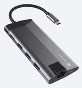 NatecFowlerPlusHubUsb-cMultiportAdapter8In1,Usb3.03x,Hdmi4k,Usb-cPd,Rj45,Sd,Micro