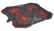 GenesisCoolingPadOxid260,4Fans,for15,6"-17.3"2USB,LedLight
