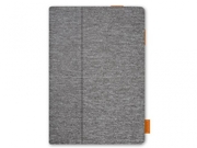 7/8"-TabletCase-PORT"COPENHAGENUniversal7/8"-Grey/Insidesize:213x154x13mm-tweedlikefabricontheoutsidecombinedwiththesofttouchflossontheinsideandcoloredelasticband