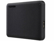 2.5"ExternalHDD1.0TB(USB3.2)Toshiba"CanvioAdvance",Black,Texturedfinish,Auto-backupsoftware,ToshibaStorageSecuritySoftware