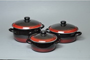 Наборкастрюль(2л/3л/4.5л/ст.кр)КарменСеверсталь
