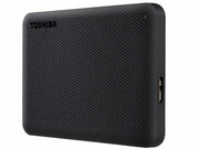 2.5"ExternalHDD2.0TB(USB3.2)Toshiba"CanvioAdvance",Black,Texturedfinish,Auto-backupsoftware,ToshibaStorageSecuritySoftware