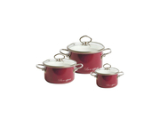 Наборкастрюль3л/4л/5,5лБонАппетитвишневыйVITROSS8DB165S-3