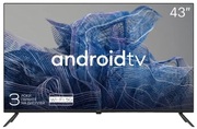 43"LEDSMARTTVKIVI43U740NB,Real4K,3840x2160,AndroidTV,Black