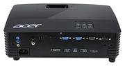 ACERP1285(MR.JLD11.001)DLP3D,XGA,1024x768,20000:1,3200Lm,6000hrs(Eco),HDMI(MHL),VGA,Wi-Fi(optional),10WMonoSpeaker,Bag,Black,2.3kg