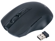 WirelessMouseSVENRX-350,Optical,600-1400dpi,6buttons,SoftTouch,2xAAA,Black