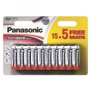 Panasonic"ALKALINEPower"AABlister*20,Alkaline,LR6REB/20BW