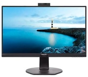27"PHILIPS272B7QUBHEB,Black,IPS,2560x1440,75Hz,5ms,350cd,WebCAM,LAN,HDMI+DP+USB+TypeC,Spkrs,Pivot