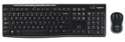 WirelessKeyboard&MouseLogitechMK270,Mediakeys,Spill-resistant,1000dpi,3buttons,2xAAA/1xAA,2.4Ghz,EN,Black