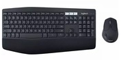 WirelessKeyboard&MouseLogitechMK850,Curvedkeyframe,Quiettyping,Concavekeys,Palmrest,1000dpi,8buttons,2xAA/1xAA,2.4Ghz+BT,EN,Black