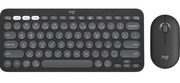 WirelessKeyboard&MouseLogitechPebble2Combo,Compact,Low-profile,Multi-Device,4000dpi,3buttons,2xAAA/1xAA,2.4Ghz+BT,EN,Graphite