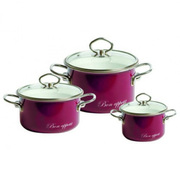Наборкастрюль2л/4л/5лBonappetitVITROSS8DB035S-1