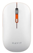 WirelessMouseHavitMS60WB,800-1600dpi,4buttons,Ambidextrous,500mAh,2.4Ghz/BT,White