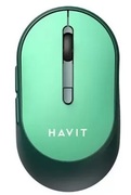 WirelessMouseHavitMS78GT,1200-3200dpi,6buttons,Ambidextrous,1xAA,2.4Ghz,Green