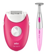 EpilatorBraunSE3420Pink