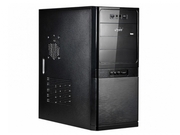 SpireSP-1075BATXCase,(420W,24pin,2xSATA),2xUSB/Audio,Black