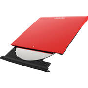 ExternalDVDRWDriveSamsungSE-208GB/RSRD,Slim13.7mm,DVDR+8x/-8x,RW+8x/-6x,DL+6x,RAM5x,USB2.0,Red,Retail