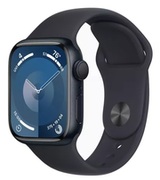 AppleWatchSeries9GPS,41mmMidnightAluminiumCasewithMidnightSportBand-S/M,MR8W3