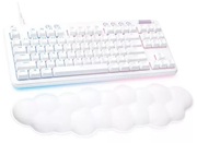 GamingKeyboardLogitechG713,Mechanical,TKL,PBTkeycaps,GXTactile,Mediacontrol,Volumeroller,Palmrest,RGB,USB,EN,White