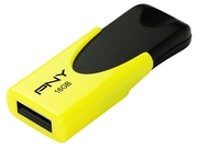 16GBUSB2.0PNYN1AttacheYellow/Black,Slidingdesign,(Read25MByte/s,Write8MByte/s)