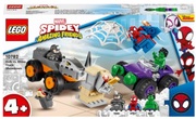 КонструкторLEGO10782Hulkvs.RhinoTruckShowdown