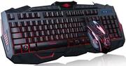 КлавиатураимышьMARVOKM400BlackUSB