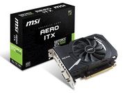 ВидеокартыMSIGeForceGTX1050AEROITX2GOCV1/2GBDDR5128Bit