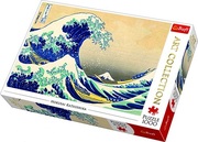 Trefl10521Puzzles-"1000ArtCollection"TheGreatWaveofKanagawa/Bridgeman